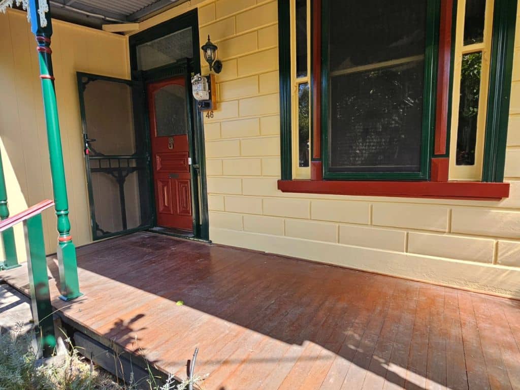 heritage house with verandah